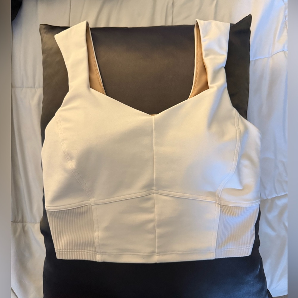 Cream Old Navy Sports Bra